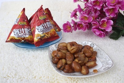 【供應批發休閑食品 紅仁館 醬汁蠶豆 牛肉味蠶豆】價格,廠家,圖片,堅果炒貨,沈陽市和平區華翔達食品商行-